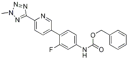 N-[3-氟-4-[6-(2-甲基-2H-四唑-5-基)-3-吡啶基]苯基]氨