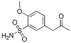 5-Acetonyl-2-methoxybenzene sulfonamide