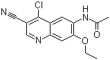 N-(4-Chloro-3-cyano-7-ethoxy-6-quinolinyl)acetamide