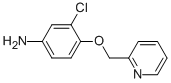 Benzenamine, 3-chloro-4-(2-pyridinylmethoxy)-